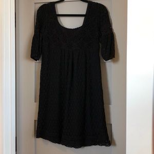 Cute black bohemian dress